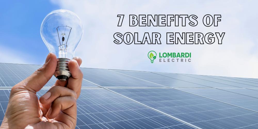 benefits of solar energy