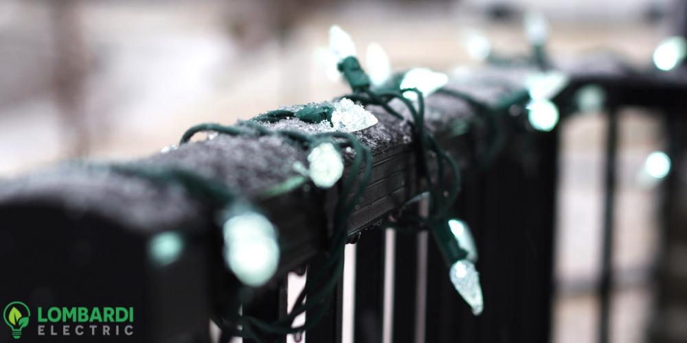 how to protect christmas lights from rain