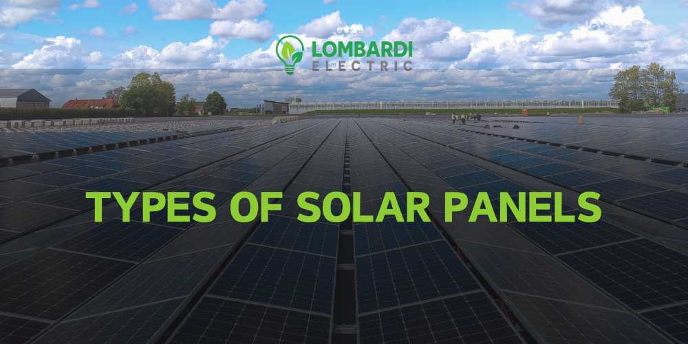 types of solar panels